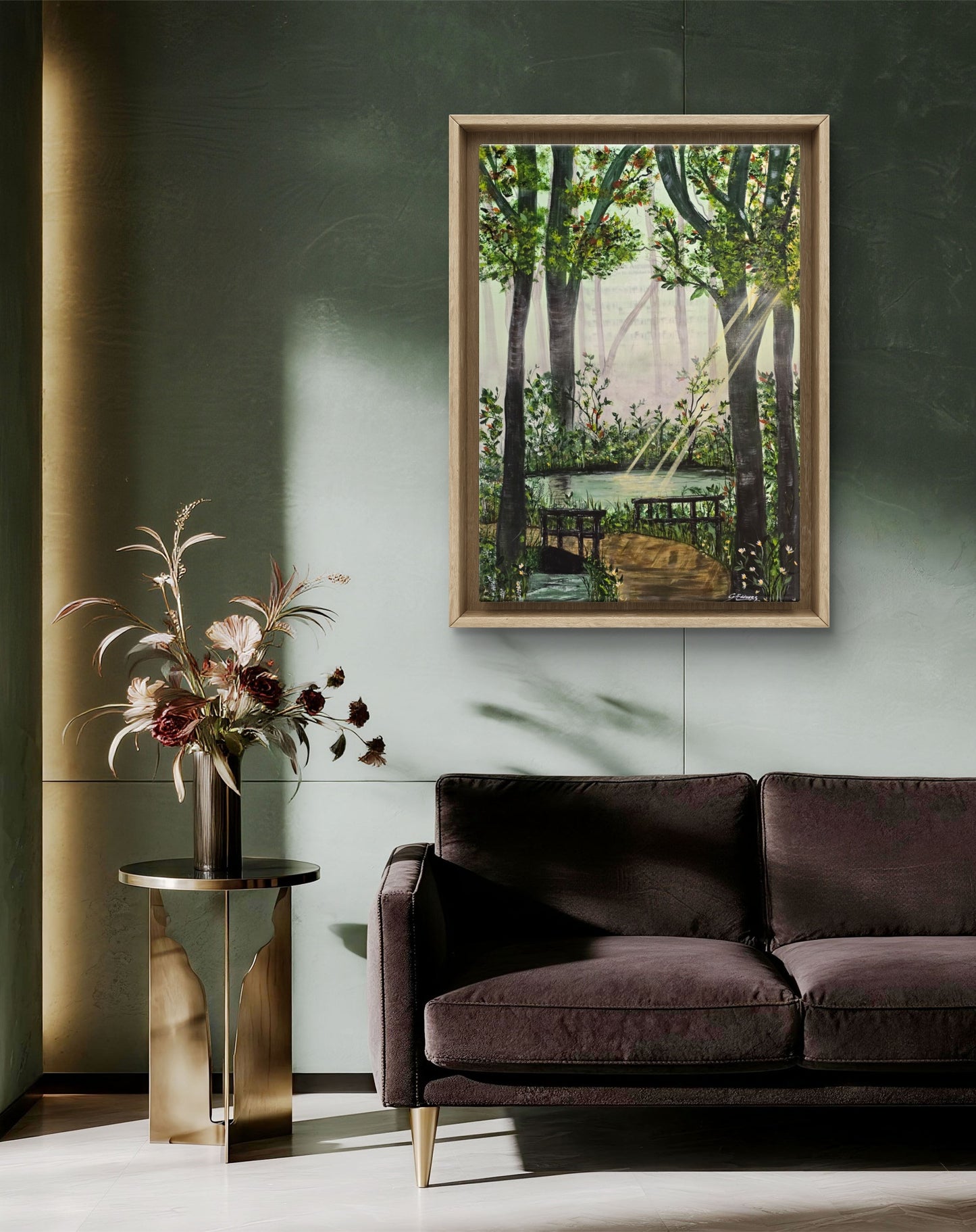 Symphony of the Forest Original canvas