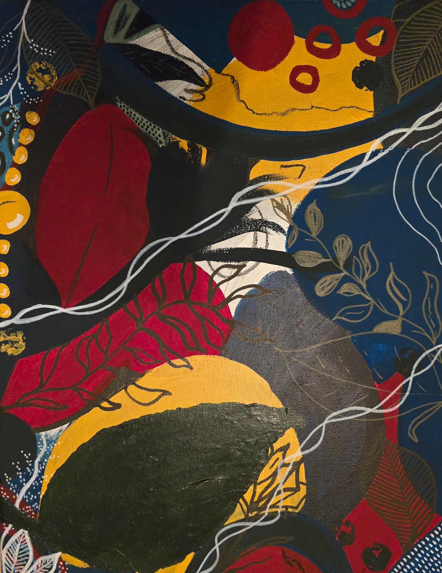 A Botanical Journey - Original Canvas