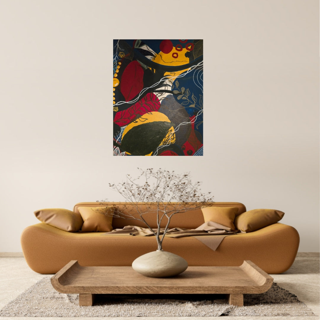 A Botanical Journey - Original Canvas