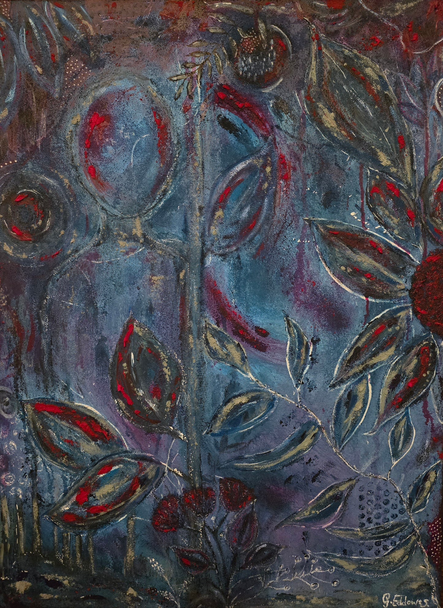 A Botanical Presence - Original Canvas