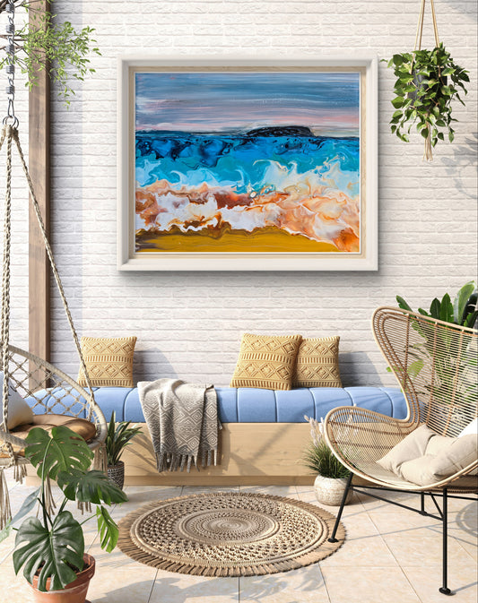 Hilbre at Dusk - Limited Edition Print